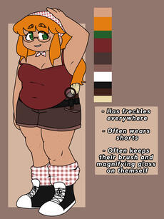 Vicky [non-binary, they/she, Aspiring Archeologist]